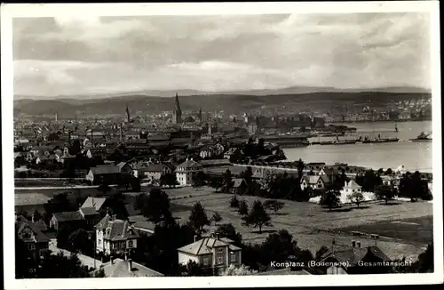 Ak Konstanz am Bodensee, Gesamtansicht