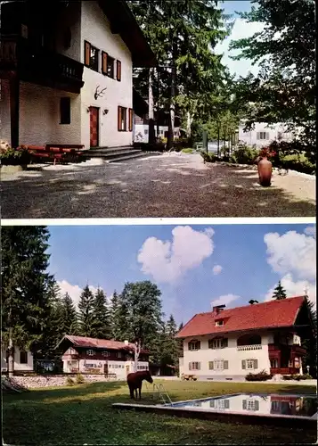 Ak Neuhaus Schliersee in Oberbayern, Gästehaus Martina, Grünseestraße 12