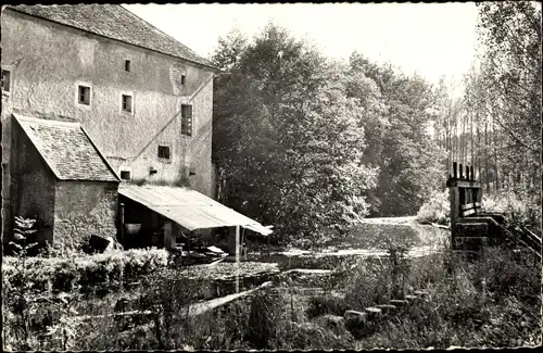 Ak L'Isle sur Serein Yonne, Les bords du Serein