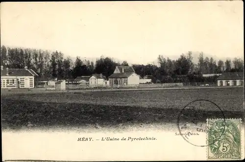 Ak Héry Yonne, L'Usine de Pyrotechnie