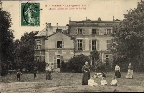 Ak Pantin Seine Saint Denis, La Seigneurie