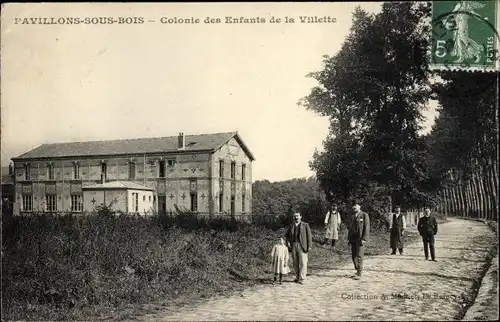 Ak Pavillons sous Bois Seine Saint Denis, Colonie des enfants de la Villette