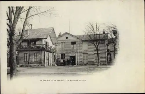 Ak Le Raincy Seine Saint Denis, La Mairie, les Maisons Russes