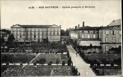 Ak Albi Tarn, Jardins potagers et Sechoirs