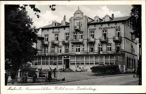 Ak Gremsmühlen Malente in Ostholstein, Hotel zum Brahmberg