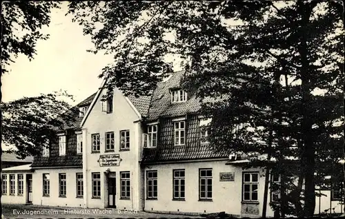 Ak Plön am See Schleswig Holstein, Evangelisches Jugendheim Hinterste Wache