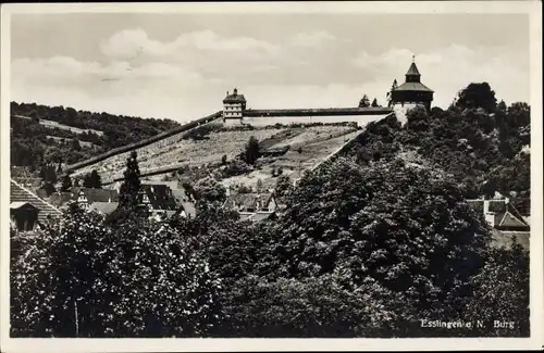 Ak Esslingen am Neckar, Teilansicht