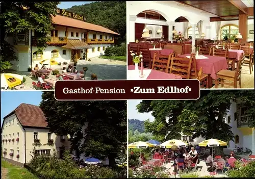 Ak Erlau Obernzell Niederbayern, Gasthof Pension Zum Edlhof