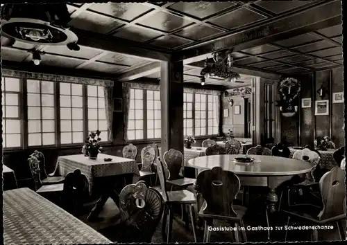 Ak Schonach im Schwarzwald, Gasthaus zur Schwedenschanze