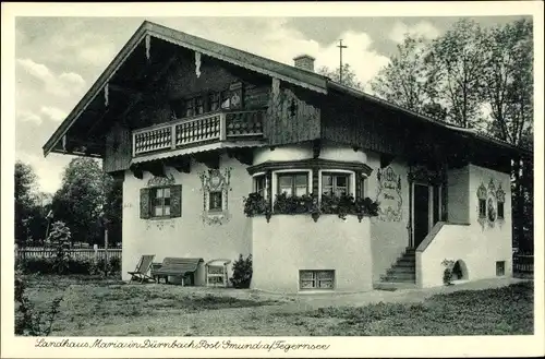 Ak Dürnbach Gmund am Tegernsee, Landhaus Maria