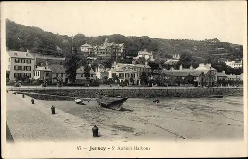 Ak Saint Aubin Jersey Kanalinseln, Harbour