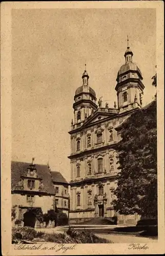 Ak Schöntal in Baden Württemberg, Kirche