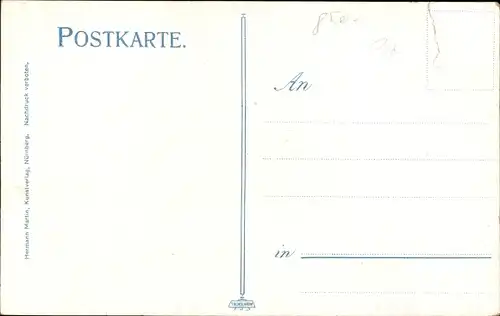 Ak Nürnberg in Mittelfranken Bayern, Heidenturm, Brunnenhäuschen