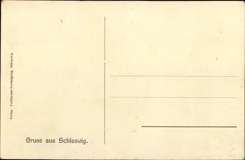 Ak Schleswig in Schleswig Holstein, Panorama