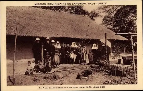 Ak Haut Tonkin Vietnam, Mission Dominicaine de Lang Son, La Saine Enfance de Don Dien