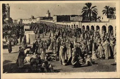 Ak Touggourt Algerien, Le Marché