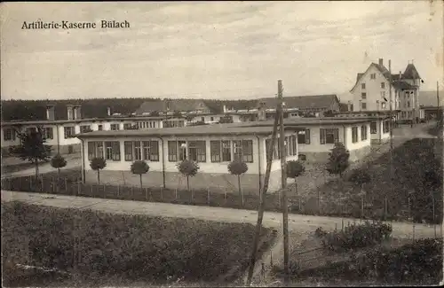 Ak Bülach Kt. Zürich Schweiz, Artillerie Kaserne