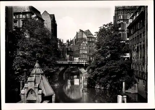 Ak Hamburg Mitte, Ellerntorbrücke