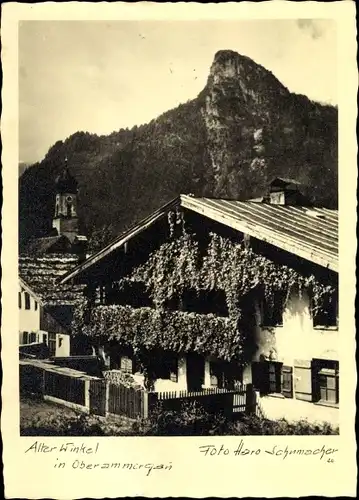 Ak Oberammergau in Oberbayern, Alter Winkel