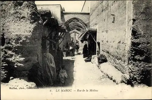 Ak Marokko, Rue de la Médina