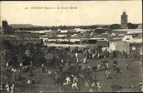 Ak Oudjda Oujda Marokko, Le Grand Marché