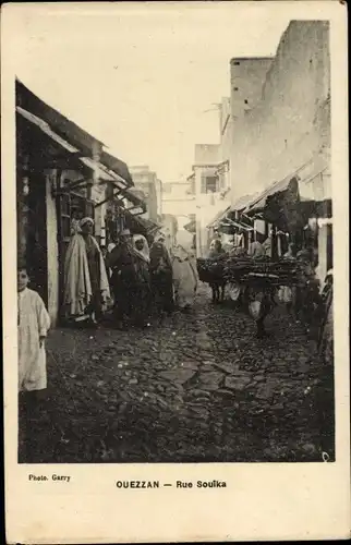 Ak Ouezzane Marokko, Rue Souika