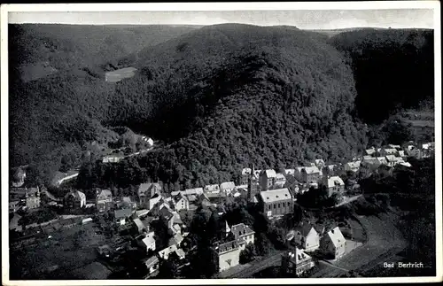 Ak Bad Bertrich in der Eifel, Das milde Karlsbad, Vogelschau