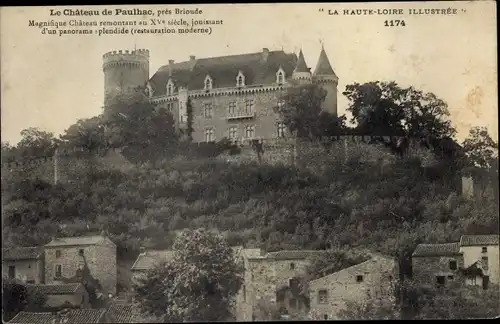 Ak Paulhac Haute-Loire, Château