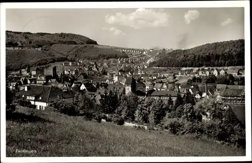 Ak Tailfingen Albstadt im Zollernalbkreis, Blick auf Ortschaft und Umgebung