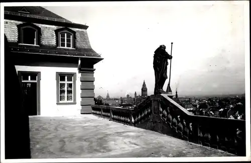 Foto Ak Mainz in Rheinland Pfalz, Blick von der Festung