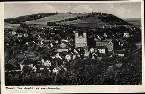 Ak Bardo Śląskie Wartha Schlesien, Ortschaft, Rosenkranzberg