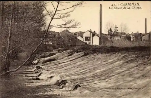 Ak Carignan Ardennes, La Chute de la Chiers