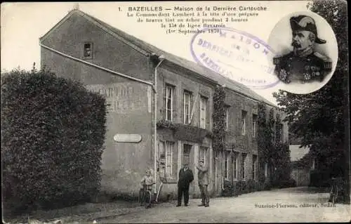 Ak Bazeilles Ardennes, Maison de la Dernière Cartouche