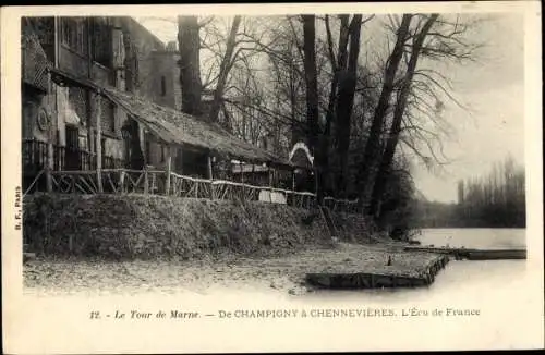 Ak Chennevières Val de Marne, L'Ecu de France