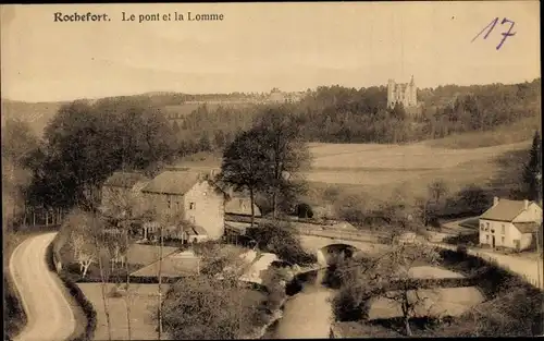 Ak Rochefort sur Mer Charente Maritime, Le Pont et la Lomme