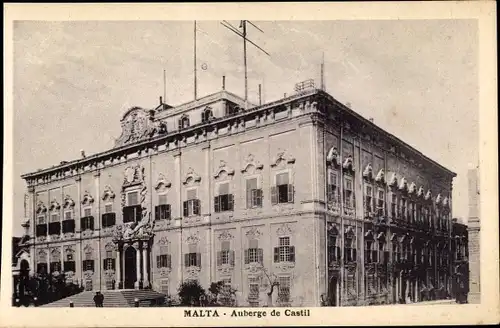 Ak Valletta Malta, Auberge de Castil