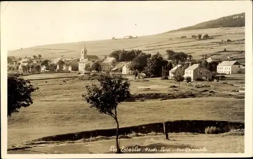 Ak Les Estables Haute-Loire, Vue générale