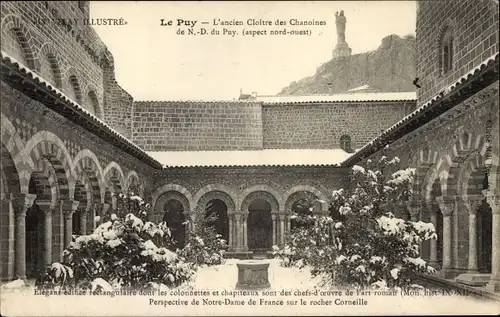 Ak Le Puy-en-Velay Haute-Loire, L'ancien Cloitre des Chanoines