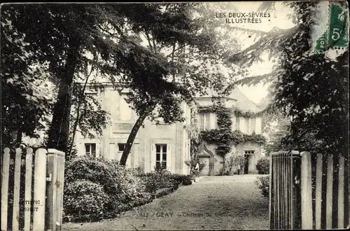 Ak Geay Deux Sevres, Chateau de Clisson