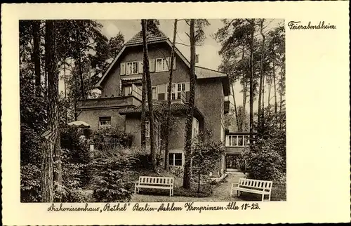 Ak Berlin Zehlendorf Dahlem, Diakonissenhaus Bethel, Kronprinzenallee 18-22, Feierabendheim