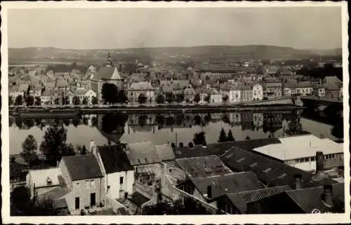 Ak Givet Ardennes, Vue générale