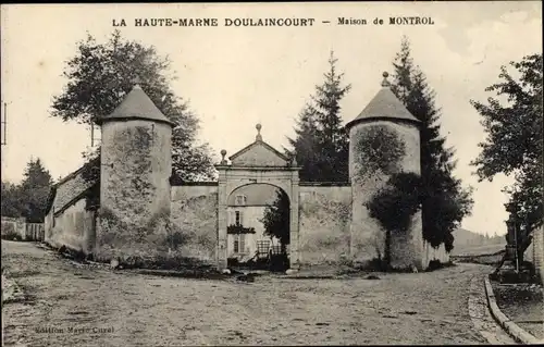 Ak Doulaincourt Haute Marne, Maison de Montrol