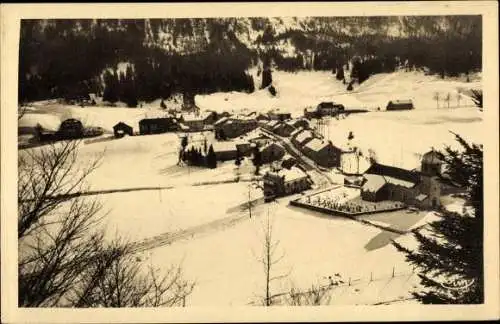 Ak Mijoux Ain, Vue d'ensemble en hiver