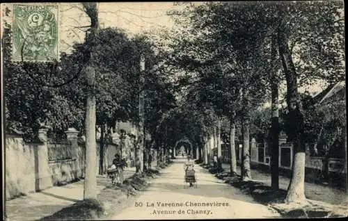 Ak La Varenne Chennevières Val de Marne, Avenue de Chanzy