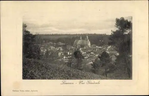 Ak Limours Essonne, Vue Generale, Blick auf den Ort, Kirche