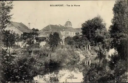 Ak Rolampont Haute Marne, Vue de Marne