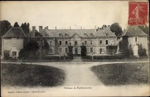 Ak Puellemontier Haute Marne, Chateau