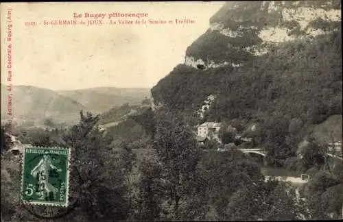 Ak Saint Germain de Joux Ain, La Vallée de la Semine et Trelillet