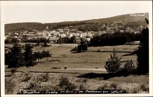 Ak Chambon Agnon Haute-Loire, Vue panoramique