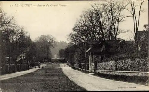 Ak Le Vesinet Yvelines, Avenue du Grand Veneur